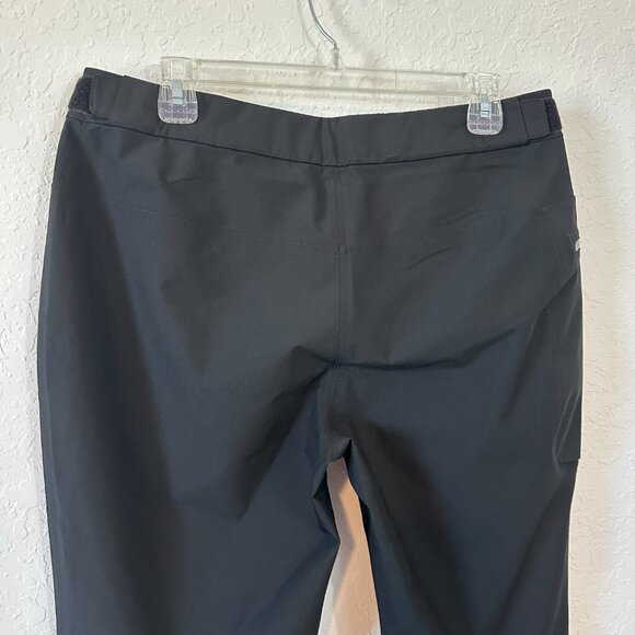 Eddie Bauer M Cloud Cap Stretch Rain Pants Black Waterproof Outer Layer - Picture 4 of 9